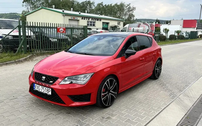 małopolskie Seat Leon cena 87750 przebieg: 98000, rok produkcji 2016 z Góra Kalwaria